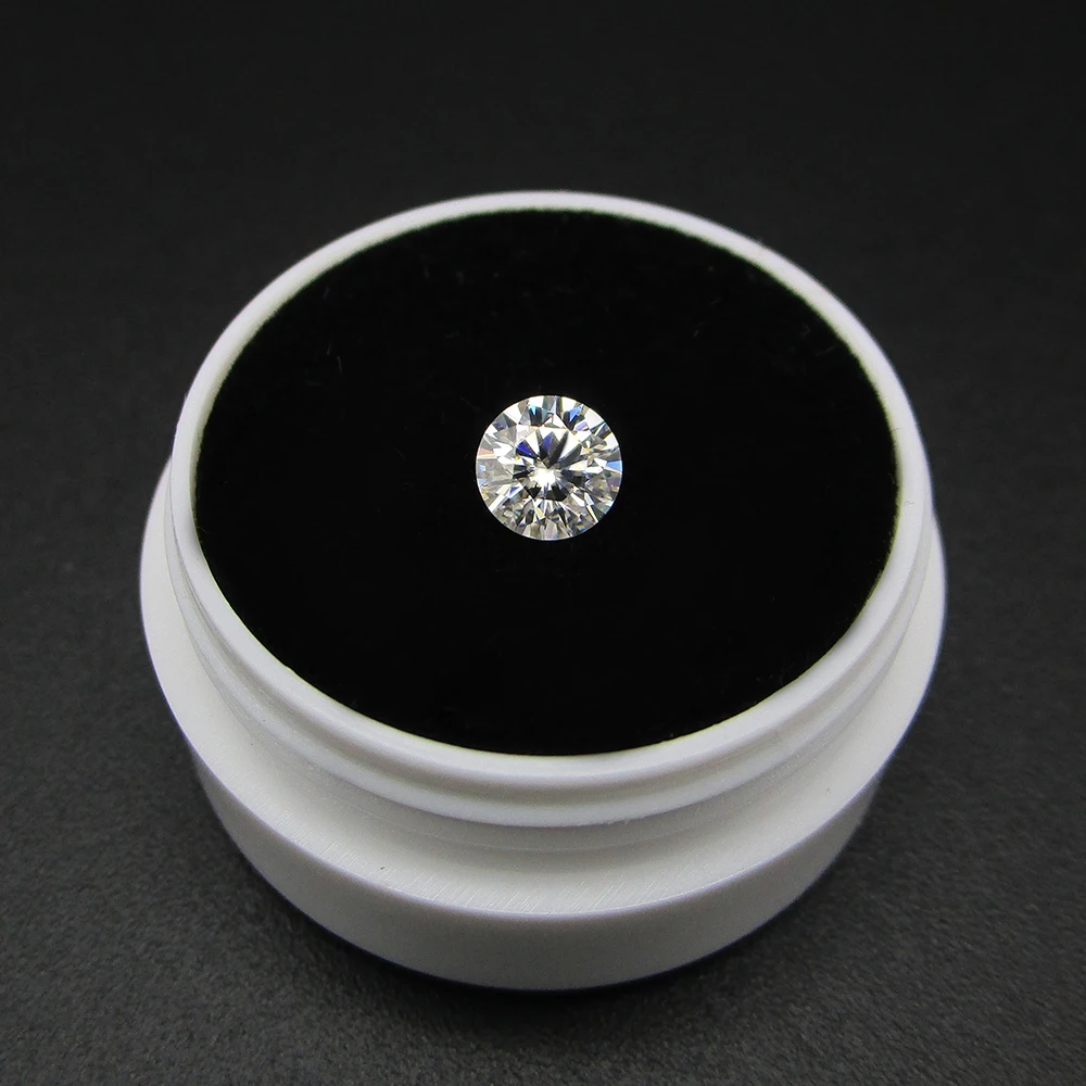 

9mm Loose Gemstone Wholesale Round Brilliant Cut Moissanite Diamond DEF Color Moissanite Stone Price Per Carat For Ring