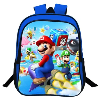 

Hot Sale Super Mario Printing Children's Backpack Popular Game School Bags for Boys Backpacks Mochila Infantil Menina
