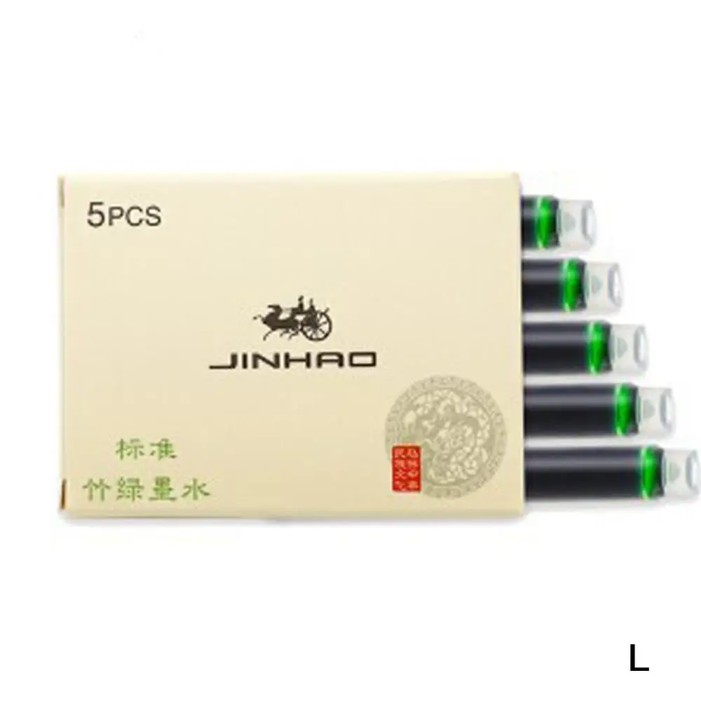 Bamboo dark green Цвет чернил капсулы 14 цветов серии, многоцветный Калибр капсулы одноразовые 2,6 мм дополнительные чернила O5G7 - Цвет: Bamboo dark green