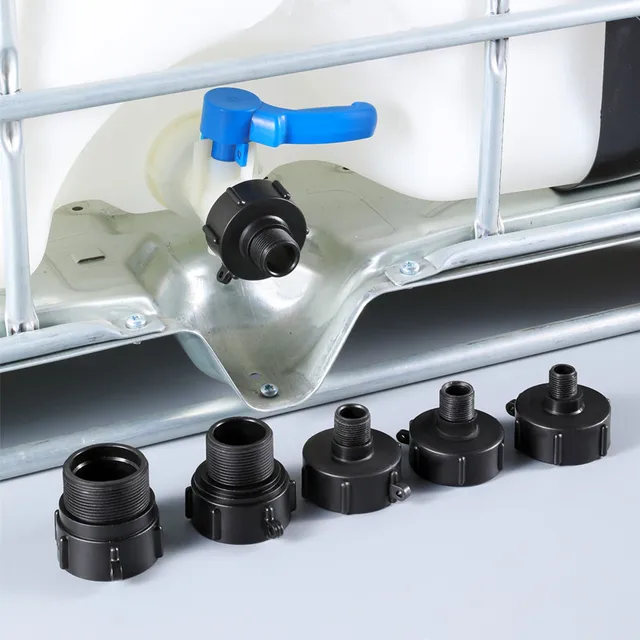 Ibc Tartály Adapter 60 Mm Durva Szál 2 Hüvelykes Bsp Hím Csatlakozó Kerti Tömlőcsövek Szerelvények Kiváló Minőségű 1Db - Image 6