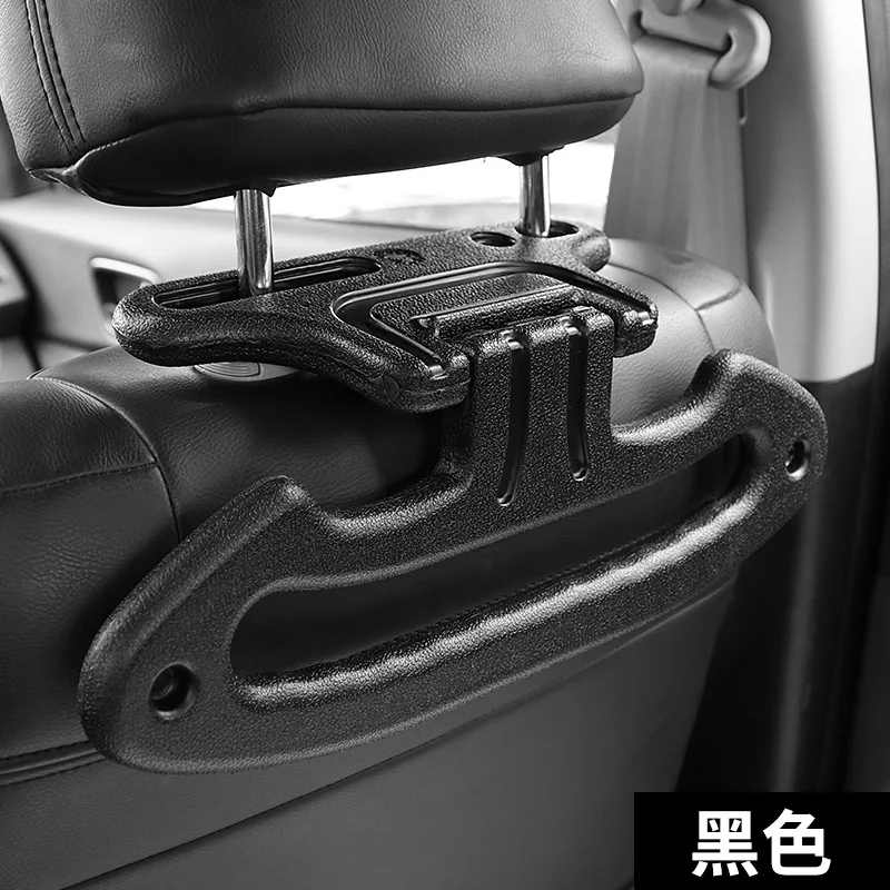 Топ многофункциональная автомобильная вешалка на подголовник заднего сиденья ткань безопасности ручка подвесной крюк путешествия автомобиль куртка костюм вешалка
