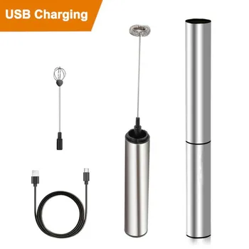 

New Electric Egg Beater Household Milk Coffee Cream Beating Mixer Baking Cake Hand-held Practical Kitchen Cooking ToolKk