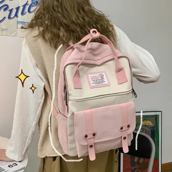 

2020 New Girl's Shoulder Ladies' Korean Backpack Student's Campus Bag