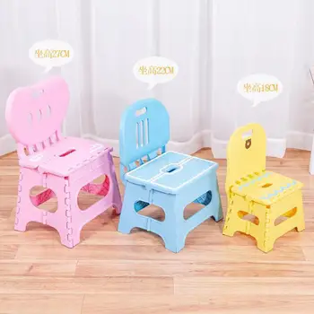 

Thickened Plastic Folding Bench Portable Creative Hand-held Bench Children's Bench Household Adult Short Bench
