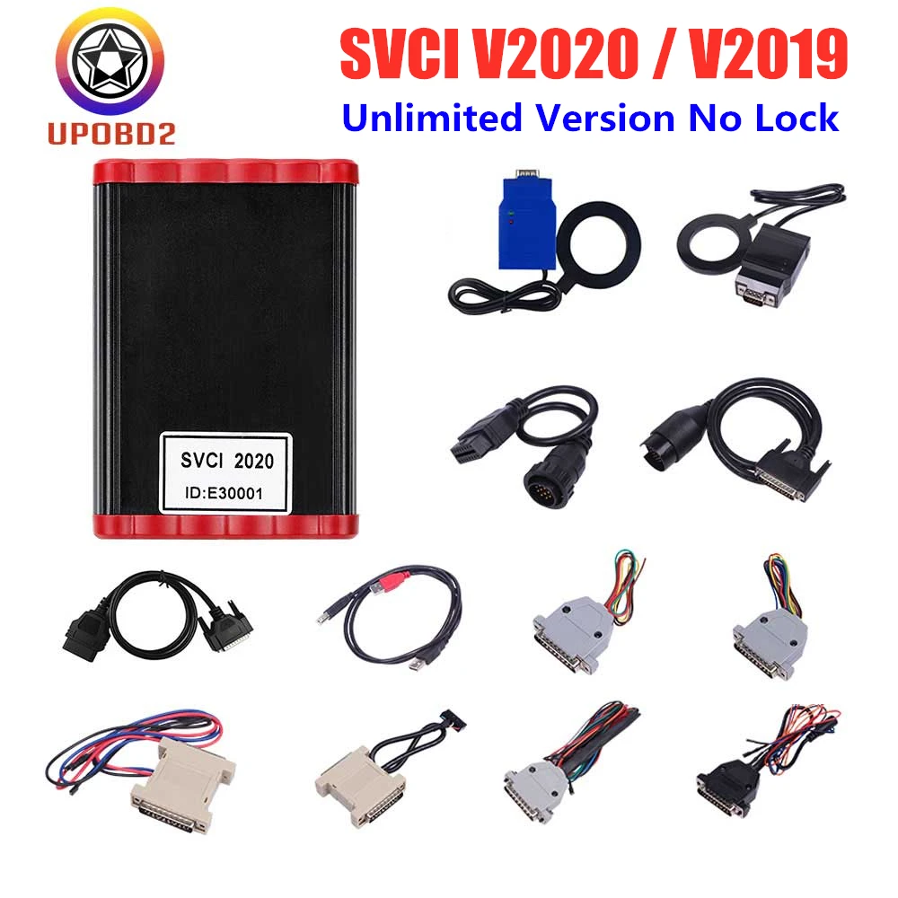 Программатор ключей SVCI V2020 V2019 V2018 OBD2 полная версия без ограничений ABRITES Commander 2020 2019