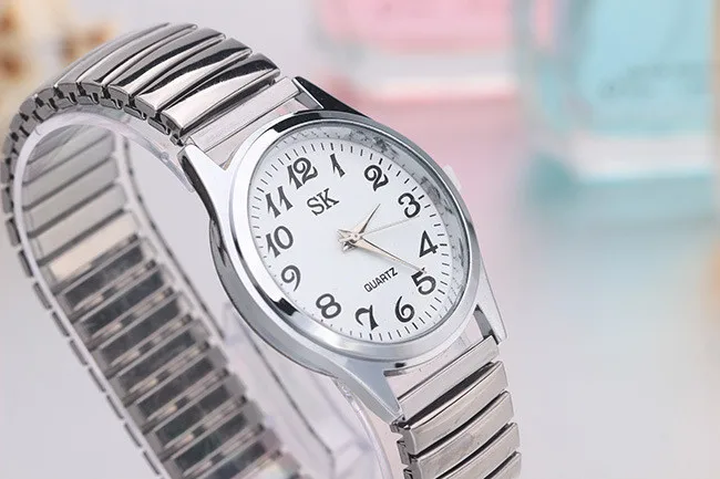 Мужские и женские наручные часы модные восстановленные кварцевые часы из нержавеющей стали с эластичным ремешком деловые повседневные часы браслеты новое поступление