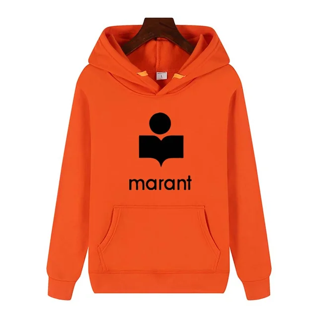 Oversized Women's Marant Sweatshirt Print Hoodie Casual Long Sleeve Women's Sportswear Top Casual Pullover Sweatshirt Women 12