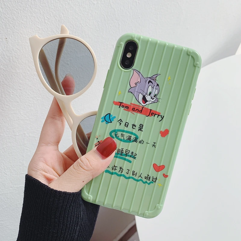 LF-7 Чехол на багажник для Coque iPhone 11 Pro XS Max чехол из мягкого ТПУ задняя крышка для iPhone 6 6S 7 8 Plus iPhone X XR чехол для телефона - Цвет: LF-7