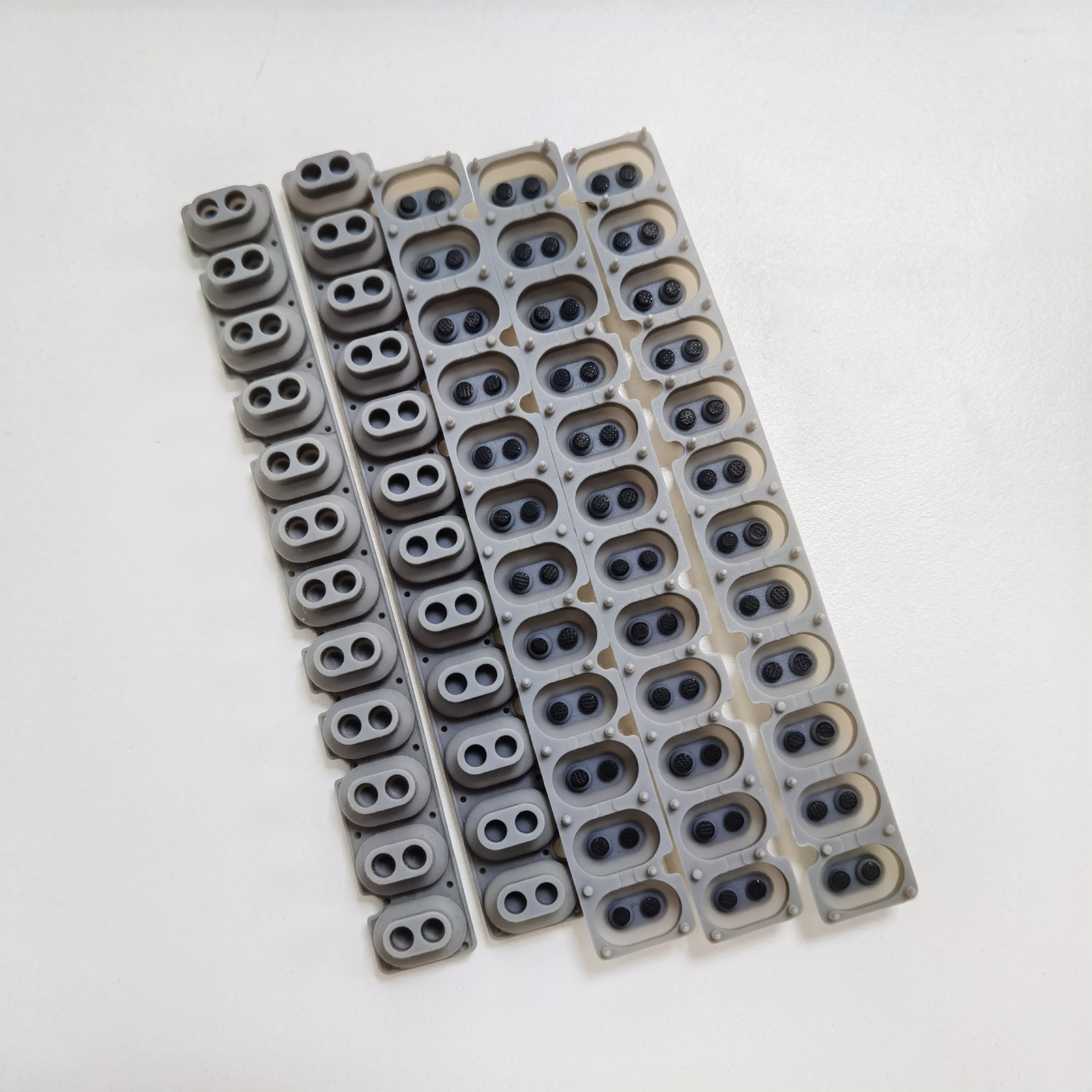 D-Rilievo Di Gomma Conduttivo Del Bottone Del Cuscinetto Di Contatto Di 7 Pz/Lotto Korg Sp-280 Per Il Sp-170 Di Korg Foto-88 Krome-88 Lp-180 Kross-88