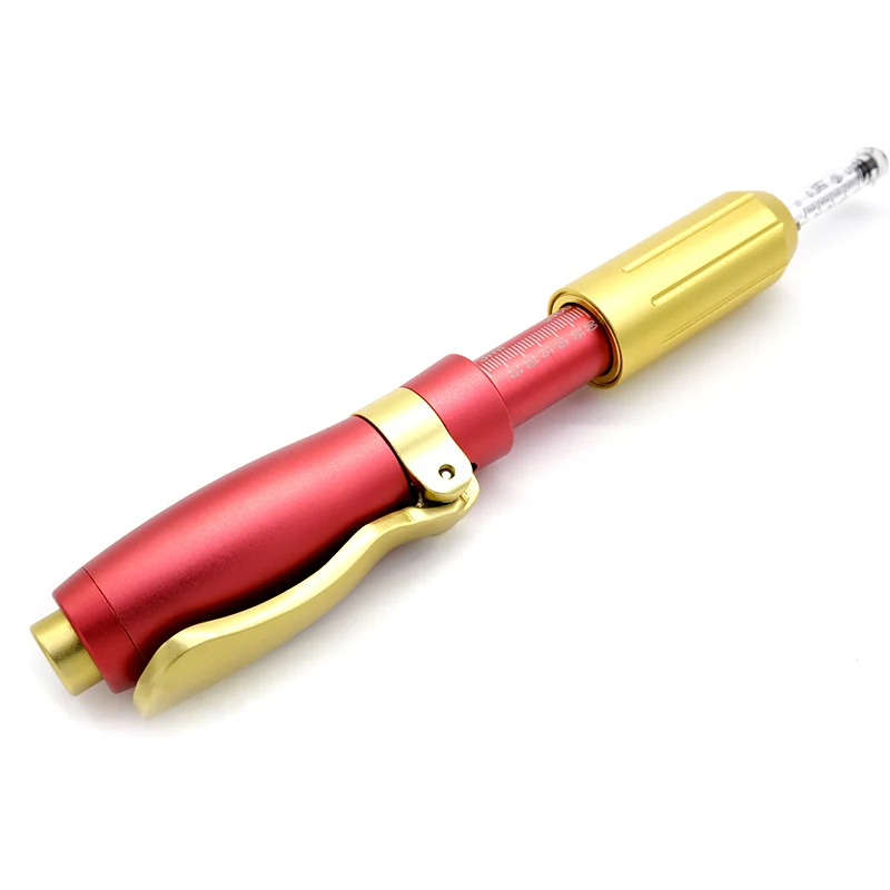 0,3 мл и 0,5 МЛ красная Гиалуроновая кислота ручка-распылитель пистолет гиалурон Без Иглы Мезотерапия пистолет для против морщин губ лифтинг лицо красота