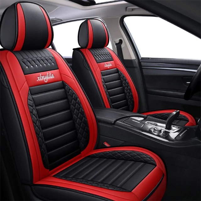 Universal Leather Car Seat Cover for Kia rio morning stinger niro cerato mohave sorento stonic soul sportage Seat Cover Interior 3