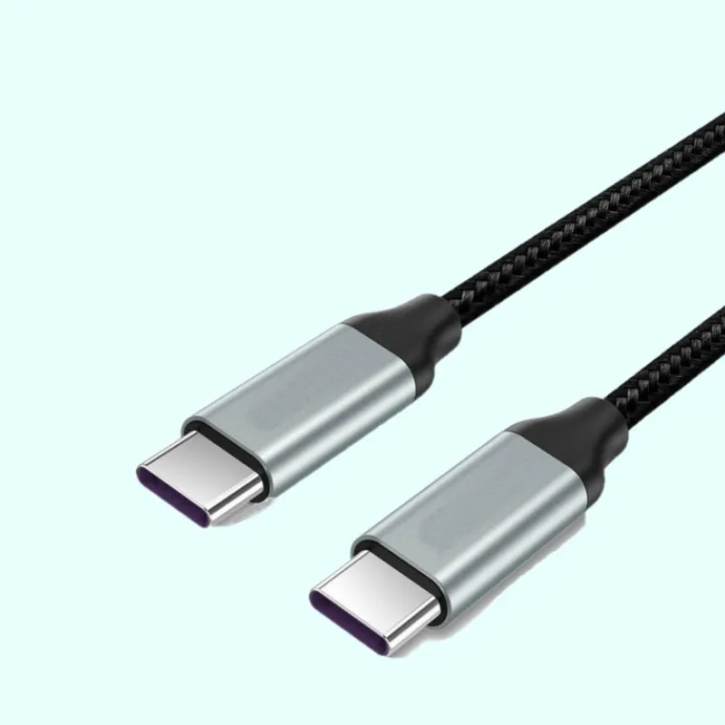 

USB Type C Cable To USB C Cable For Samsung S10 Xiaomi Mobile Phone USBC PD Fast Charging Charger Cord USB-C Type-C Cable