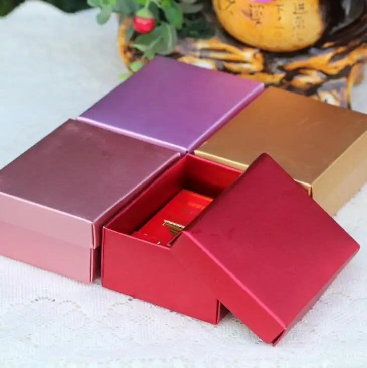 20 piezas de cartón de papel para empaquetar caja de cartón de aluminio con tapa joyería de artesanía de regalo DIY|Envoltorios y bolsas de regalo| - AliExpress