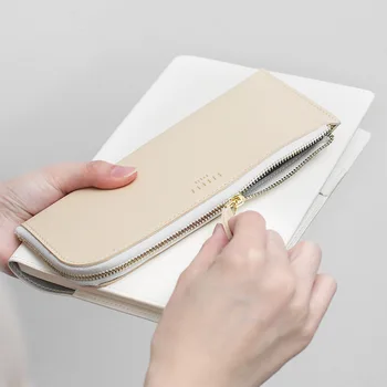 

Note For Sakura Creative PU Leather Pencil Bag
