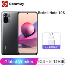 Xiaomi Helio G95 Redmi Note 10S 6GB 64GB WCDMA/GSM/LTE Nfc Adaptive Fast Charge Octa Core
