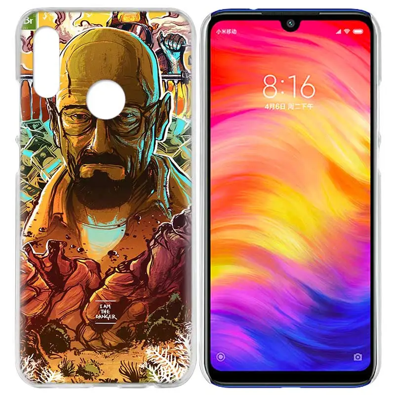 Чехол для Xiaomi Redmi Note 7 7A фотоаппаратов моментальной печати 7S 6 6A 5 Y3 K20 mi 8 до 9 лет CC9 CC9E A1 A2 A3 играть F1 Lite Pro Plus чехол с принтом «во все тяжкие» произведение искусства - Цвет: 05