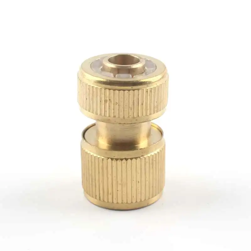 

1pc Pure Copper 1/2" Quick Connector Faucet Joint 14 16mm Hose Connector Garden Irrigation Tap Water Gun Adapter Car Wash Joint