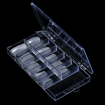 

100Pcs Acrylic False Fake Nail Art Fingernail Full Clean DIY Beauty Decoration Tool Parts