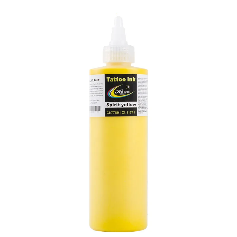 1 Bottle Natural Plant Tattoo Ink 250ML/ 12oz Tattoo Pigment kit Paint Color Inks Body Art 330g Supply
