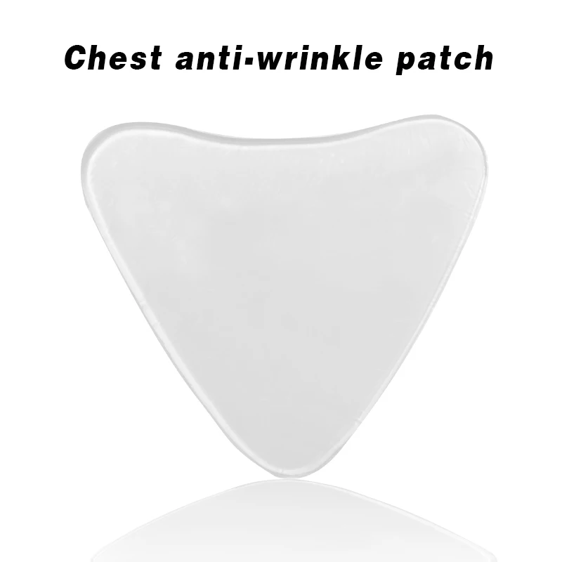 Chest anti-wrinkle Против морщин нагрудный коврик силиконовый для шеи лоб для удаления морщин подушечки для подтяжки кожи шеи против старения силиконовый коврик многоразовый - Цвет: Chest anti-wrinkle