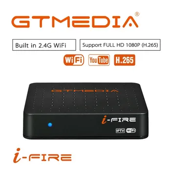 

GTMedia Ifire Box Digital Set Top Box TV Decoder FULL HD 1080P (H.265) Built-in WIFI module support Spain DE m3u Family TV Box