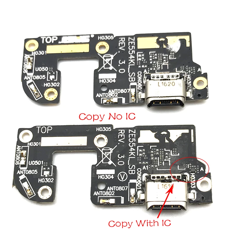 Док-разъем Micro USB зарядное устройство зарядный порт микрофон с гибким кабелем платы для Asus Zenfone 4 ze554kl