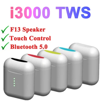 

i3000 Tws Headphones Sensor Inteligente Touch Control Headset Bluetooth 5.0 Wireless Earphone with F13 Speaker pk i9000 i10 i500
