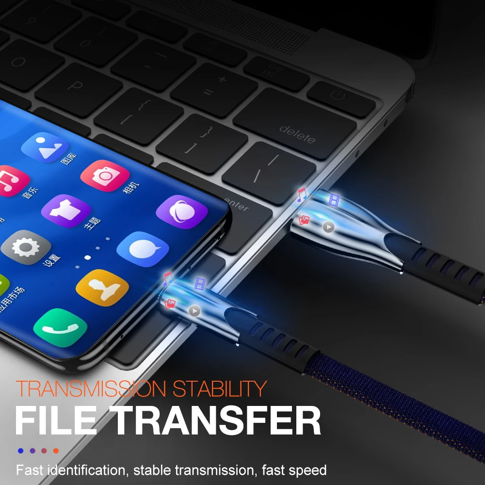 Micro USB кабель 3A Быстрая зарядка зарядное устройство для samsung S7 S6 J7 Xiaomi Redmi Note 5 huawei LG Android телефон данные происхождения длинный провод