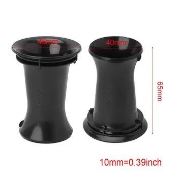 

2PCS Speaker Port Tube Bass Reflex Vent Ventilation Connector 3-5\" 42x65mm Subwoofer Woofer Box Accessories R9JA