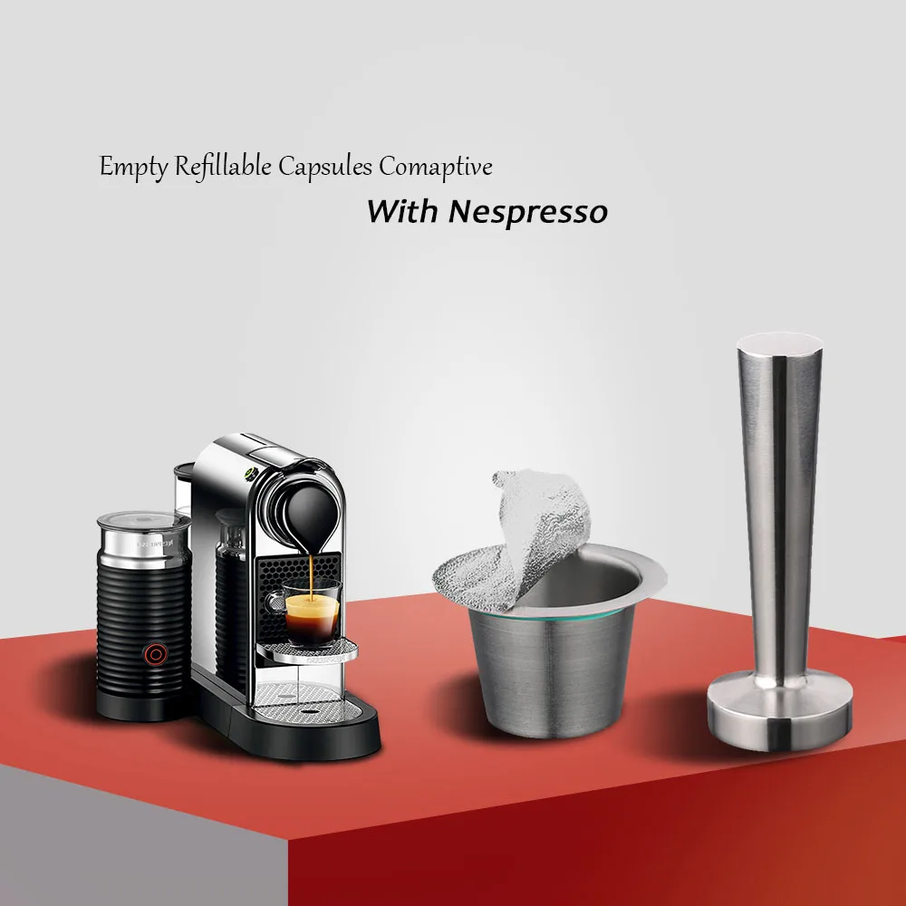 Многоразовая кофейная капсула Nespresso набор из 6 крышек 120 фильтр Nespresso|Фильтры для
