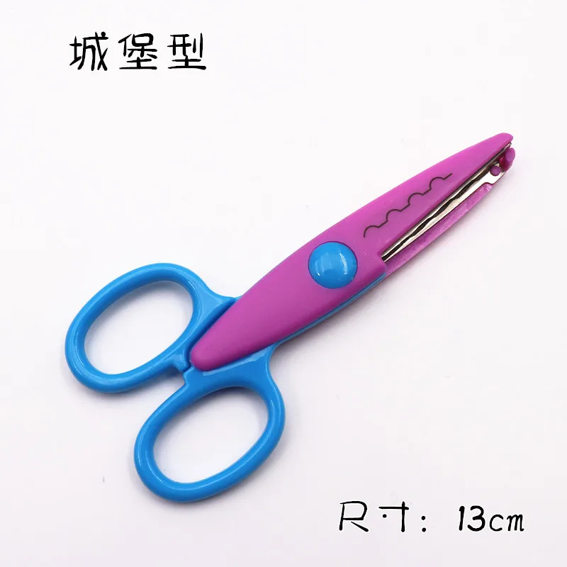 Ultra-Light Lace Clothes Clothing Clay Shear Decorative Pattern Sawteeth Handwork Scissors Ultra-Light Lace Hem Clothes Edge Cla