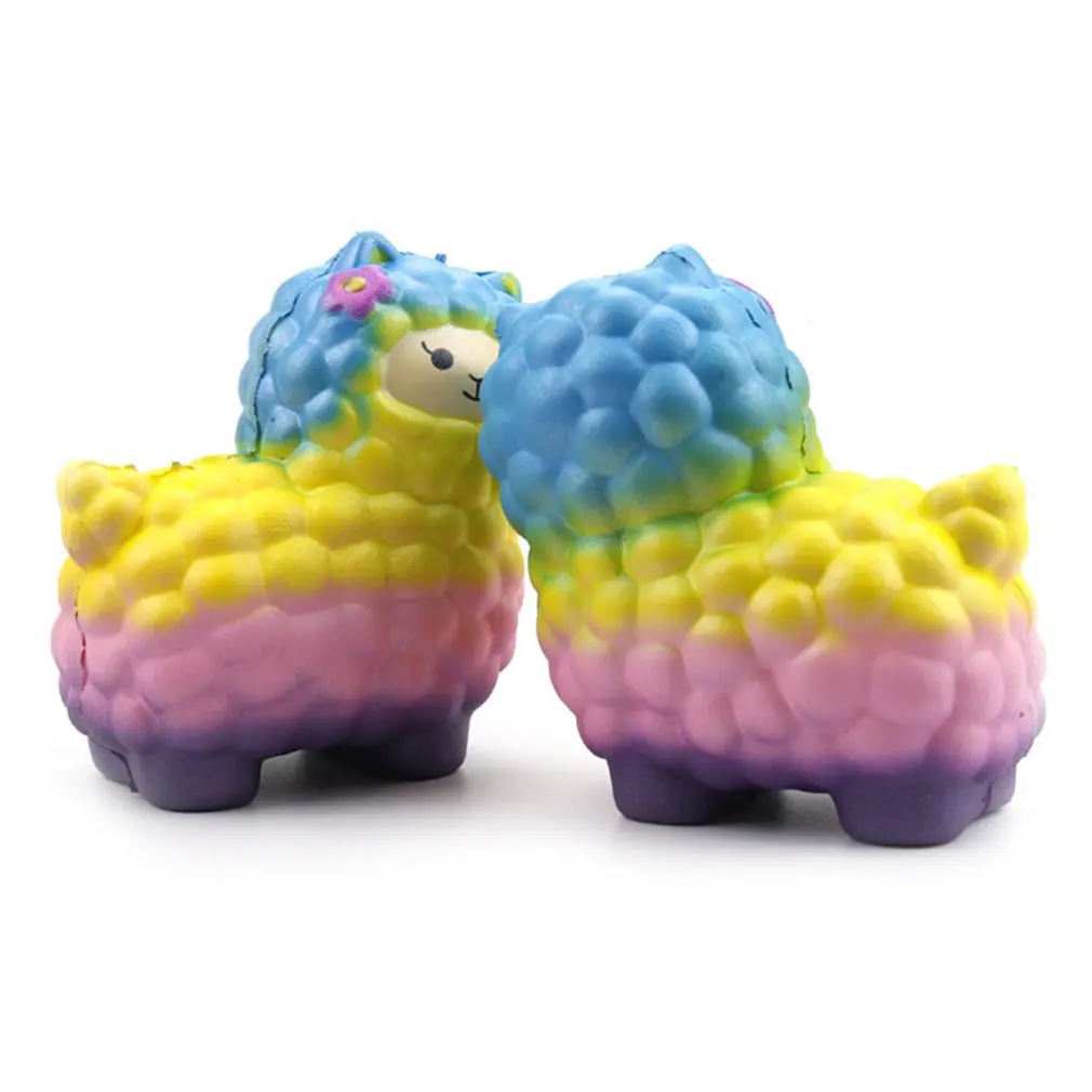 OCDAY Kawaii милые ароматизированные игрушки в форме Овцы практичные медленно растущие сжимаемые Игрушки Анти-strss лучший подарок мягкие игрушки для снятия стресса сквиши