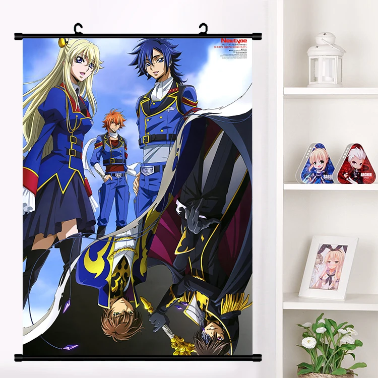 Аниме Code Geass Lelouch Lamperouge рыцарь семи c. Аниме настенные настенный плакат коллекция домашнего декора