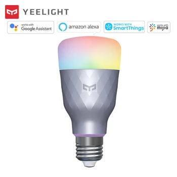 

Yeelight 1SE E27 6W RGBW Smart LED Bulb Color Light Dimmable Timer AC 100V 240V Wifi APP Control Work with Google Mi Home alexa