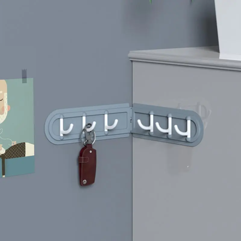 

Home Corner Hook Nordic Free Punching Wall Seamless Hanging Coat Hooks Bathroom Corner Hooks Multi-function Slit Hanger