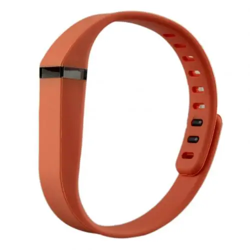 Новое поступление Замена Регулируемые часы ремешок для Fitbit Flex Смарт Браслет - Цвет: Orange S