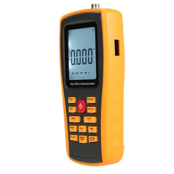 

Digital Handheld Anemometer, GM8903 Portable Hot Wire Wind Speed Temperature Gauge Air Volume Tester for Accurately Measuring We