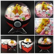 Многоцветный конструктор Покемон Pet pokebolas фигурка Пикачу чармандер, Сквиртл Charizard мяч с монстрами для подарка на день рождения