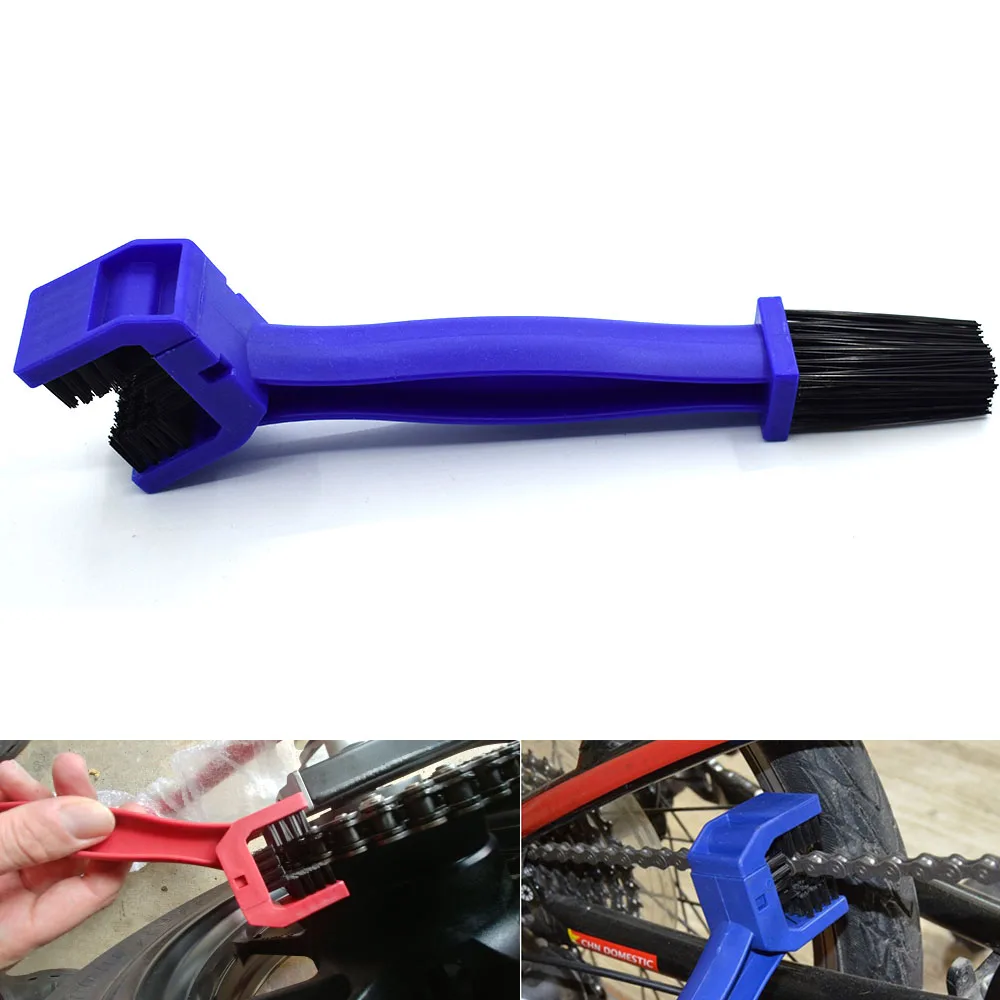 

Universal Motorcycle Bicycle Chain Gear Cleaning Brush Scrubber Cleaner Tools For KTM 1290 Super 1190 Adventure Duke 200 125 39