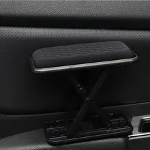 Утолщенный подлокотник, Универсальная автомобильная подушка, левая рука, защита от усталости, поддержка локтя, регулируемый кронштейн, автомобильный аксессуар