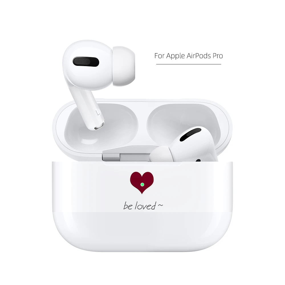 Чехол для airpods pro стикер милый мультфильм Забавный авокадо наклейка пленка аксессуары для airpods pro задняя Пыленепроницаемая кожа