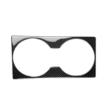

Black Decoration Cover Trim 1 pcs Carbon Fiber Rear Seat Audio Speaker Panel Durable Practical
