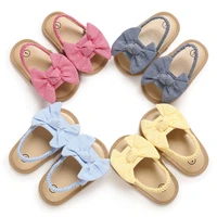 Summer Infant Baby Girls Sandals Cute Toddler Shoes Big Bow Princess Casual Single Shoes Sandals Baby Girls Shoes 1