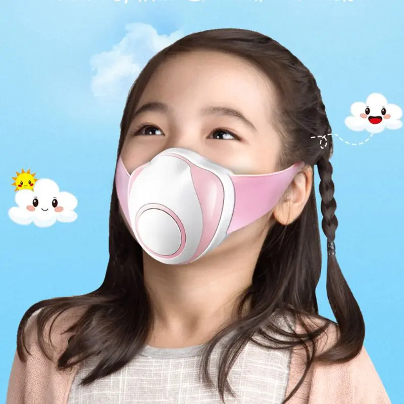 

Kids Anti PM2.5 Electric Smart Riding Mask Smart Electric Face Dust Masks Air Purifying Respirator Reusable Mask