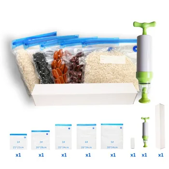 

Factory Supply of Goods Food Vacuum Compression Bag Freshness Protection Package Food Storage Air Exhaust Envelope Bag Packing B