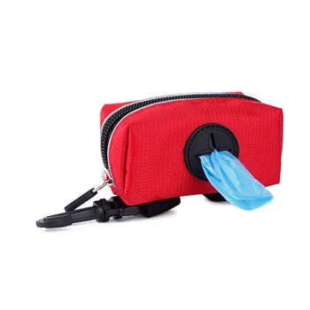 

New Waterproof Dog Poop Waste Bag Holder Pouch Outdoor Walking Garbage Bags Organizer Pet Puppy Cat Pick Up Poop Bag Dispenser