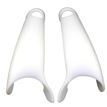 

1pair Lightweight Ergonomic Handle Grip White Housing Shell Enhance Hand Feeling Protective VR Controller Case For Valve Index