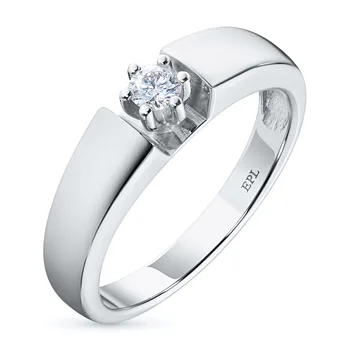 

White gold ring with Diamond