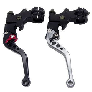 

1 Pair Brake Pump Master Cylinder Motorcycle Lever Handlebar Hydraulic Clutch Racing 22mm for Honda Yamaha Kawasaki Suzuki