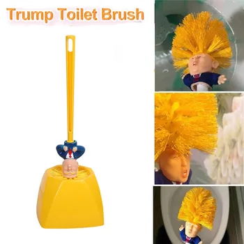 

Toilet Brush Holders WC Borstel Donald Trump Original Donald Trump Toilet Brush Bathroom Cleaning Accessories